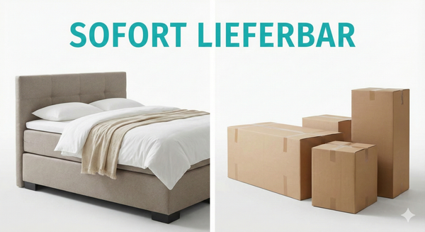 Sofort lieferbare Boxspringbetten