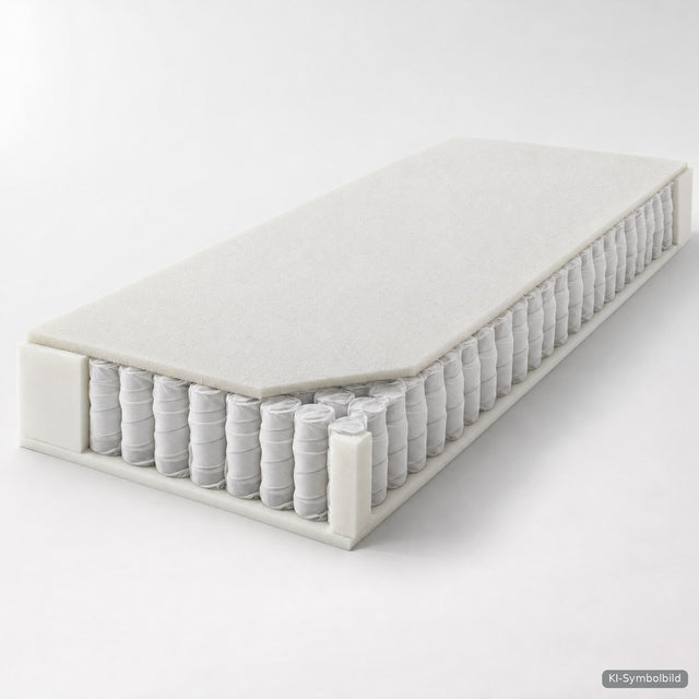 Taschenfederkern TFK 500 nach Maß als Ersatz-Matratzenkern für Boxspringbetten – Symbolbild (KI-Grafik)