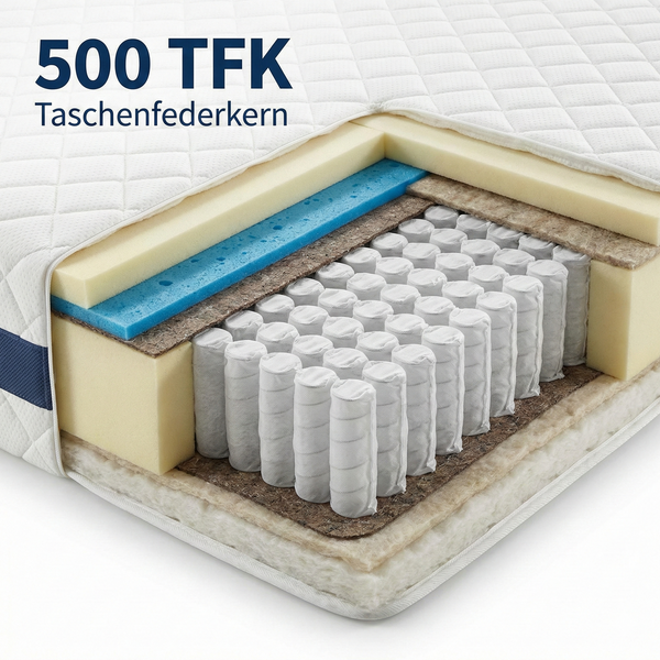 Betten-Deluxe-Duesseldorf-TFK-500-Boxspringbett-Matratze