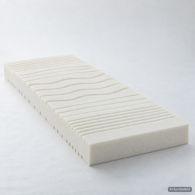 Kaltschaumkern nach Maß als Ersatz-Matratzenkern für Boxspringbetten – Symbolbild (KI-Grafik)