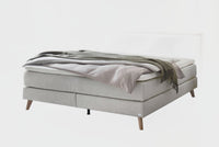 Pure Boxspringbett Hellgrau – Produktvideo