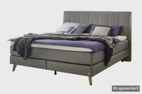 Levi Boxspringbett Anthrazit – Produktvideo – KI-generiertes Video