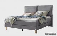 Vela Boxspringbett Grau – Produktvideo – KI-generiertes Video