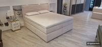 Boxspringbett 180x200 Cord Beige mit Bettkasten – Produktvideo – KI-generiertes Video