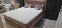 Boxspringbett 180x200 Samt Braun – Produktvideo