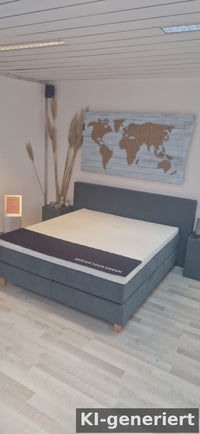 Boxspringbett Davinci 180x200 – Produktvideo – KI-generiertes Video