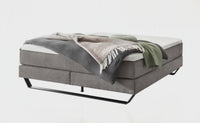 Flat Boxspringbett Grau – Produktvideo