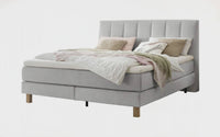 Liva Boxspringbett Hellgrau – Produktvideo