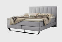 Lumea Boxspringbett Hellgrau – Produktvideo