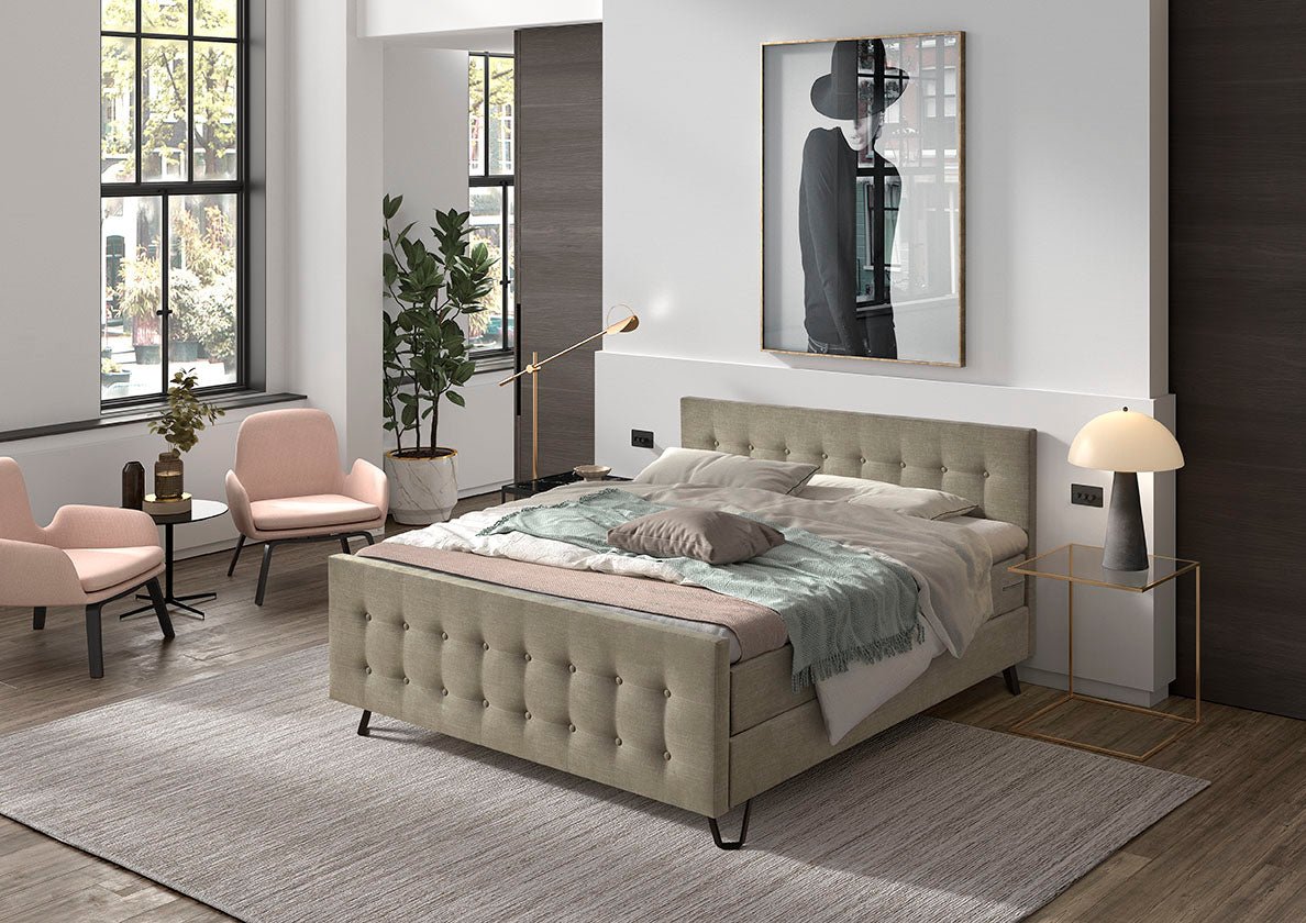 Van Gogh - Stilvolles Boxspringbett mit Exklusivem Design | Betten Deluxe