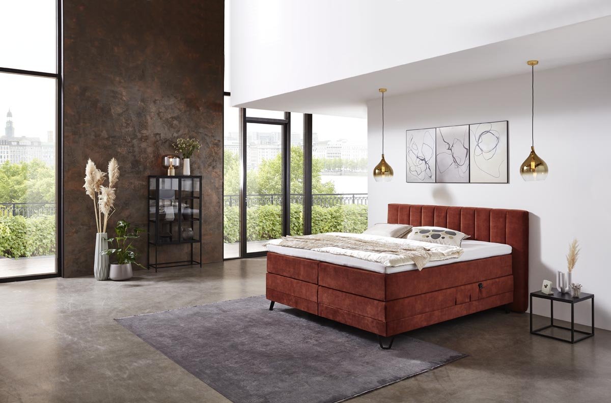 Vermeer - Boxspringbett mit Hochwertiger Verarbeitung | Betten Deluxe